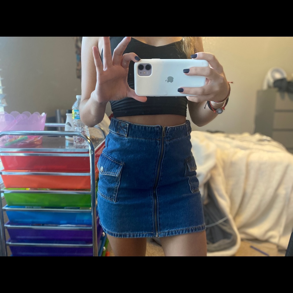 Forever 21 Jean Skirt